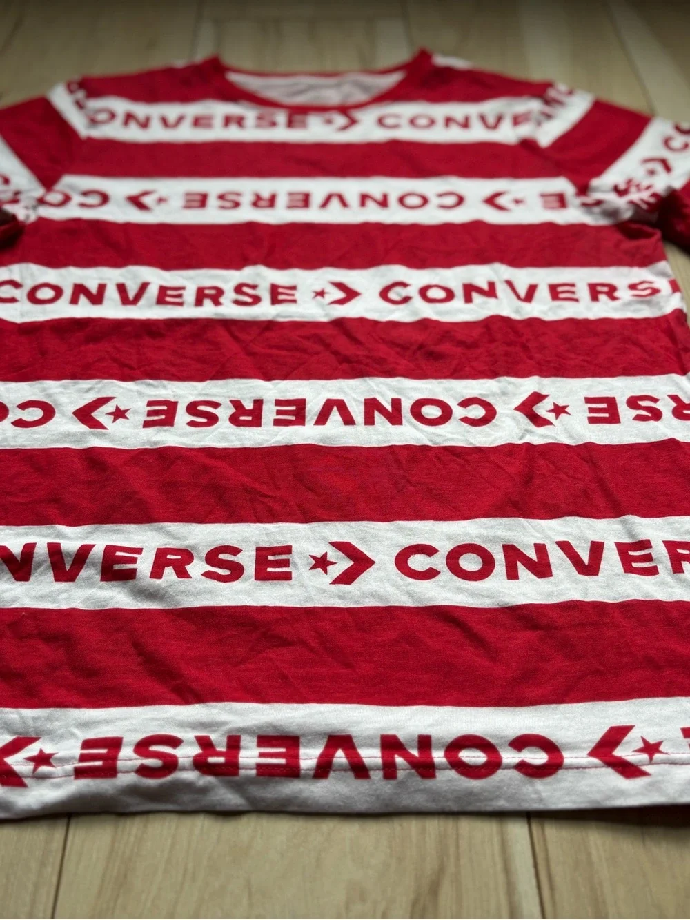 Converse Graphic T-Shirt Bundle Lot of 2 Youth XL 13-15 Years Logo Print Stripe